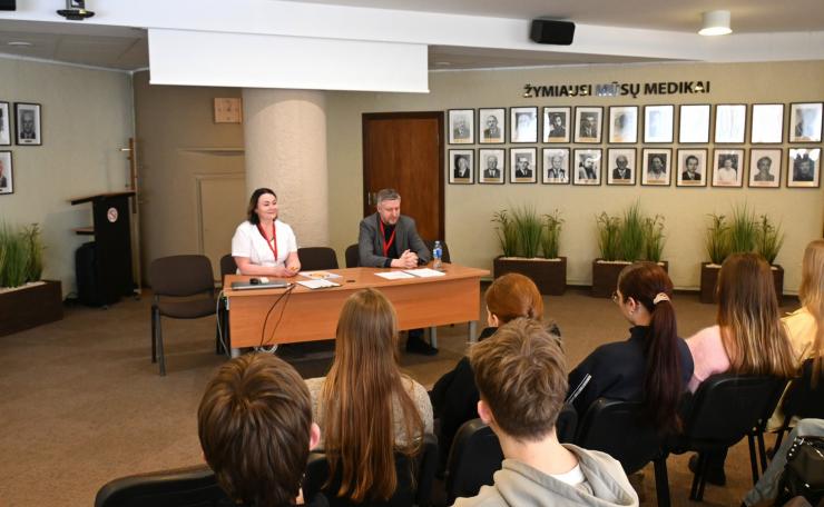 Respublikinėje Panevėžio ligoninėje – trečioji „Būsimų medikų akademija“