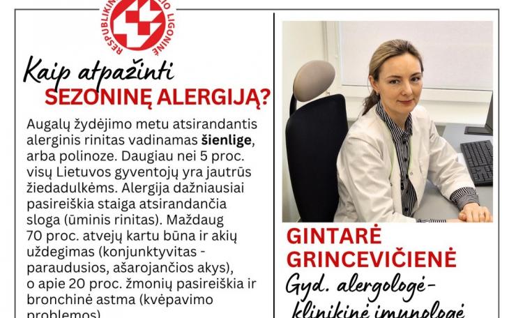 Kaip atpažinti pavasarinę alergiją?
