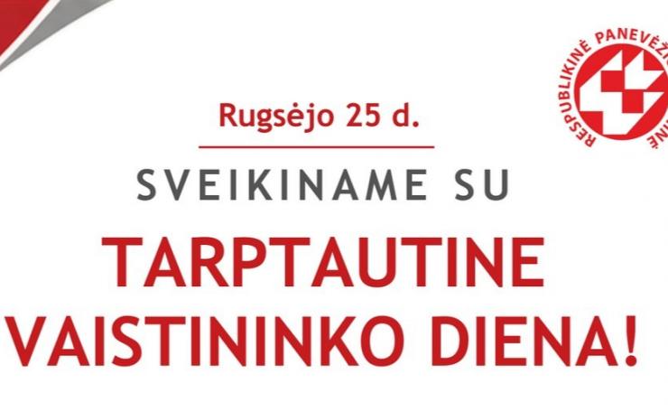 Sveikiname su Tarptautine vaistininkų diena!