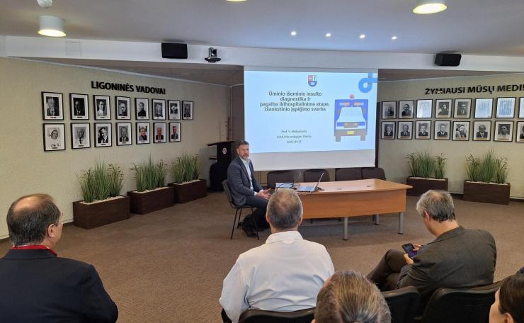 Insulto klasterio stiprinimas Respublikinėje Panevėžio ligoninėje