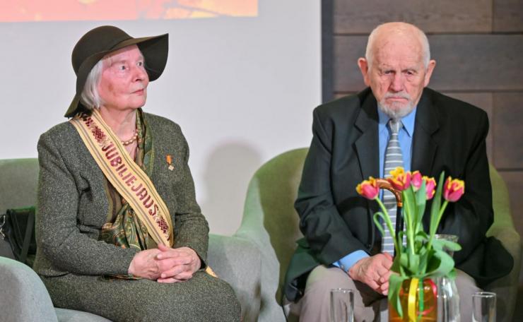 Panevėžyje paminėtas ilgametės Panevėžio ligoninės gydytojos  90-metis