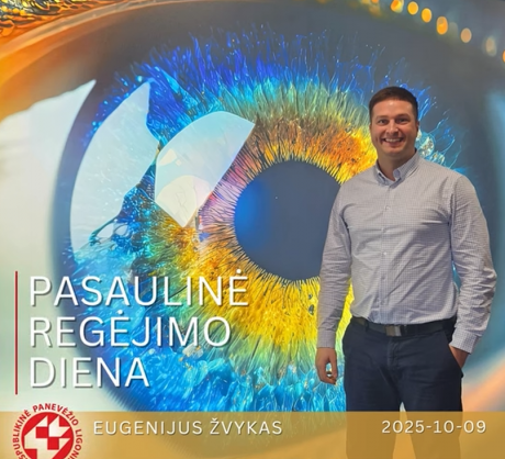 Minint Pasaulinę regėjimo dieną – gydytojo oftalmologo įžvalgos