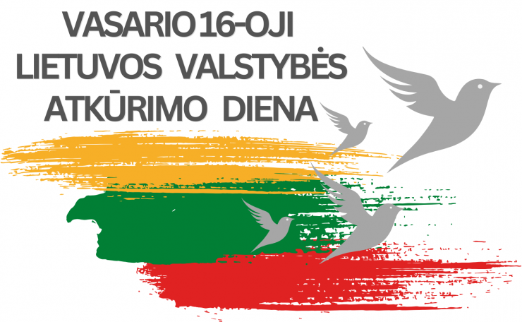 Sveikinimas Lietuvos valstybės atkūrimo dienos proga