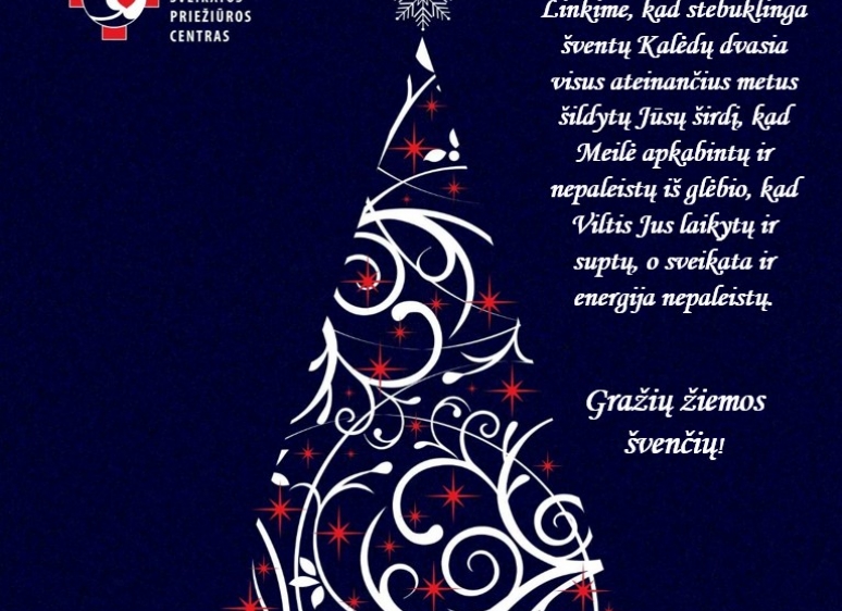 ŠV. KALĖDŲ PROGA MUS SVEIKINA