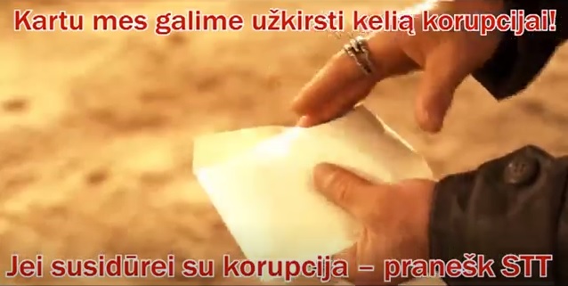 STT socialinės reklamos vaizdo klipas