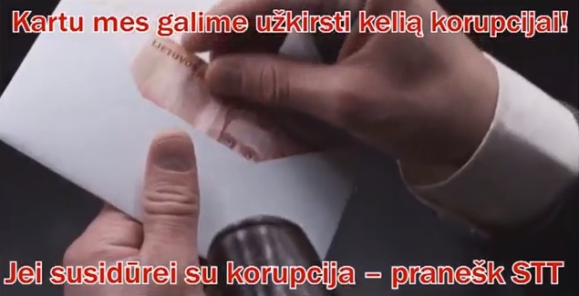 STT socialinės reklamos vaizdo klipas